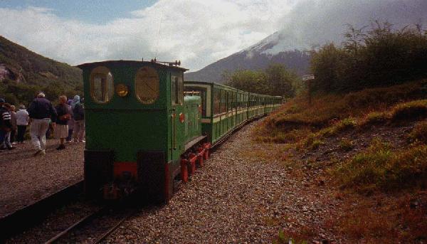  Fuegian Railway near Ushuaia, Argentina 