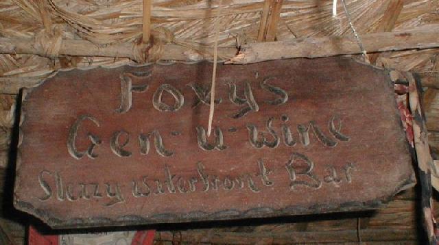 Foxy's sign